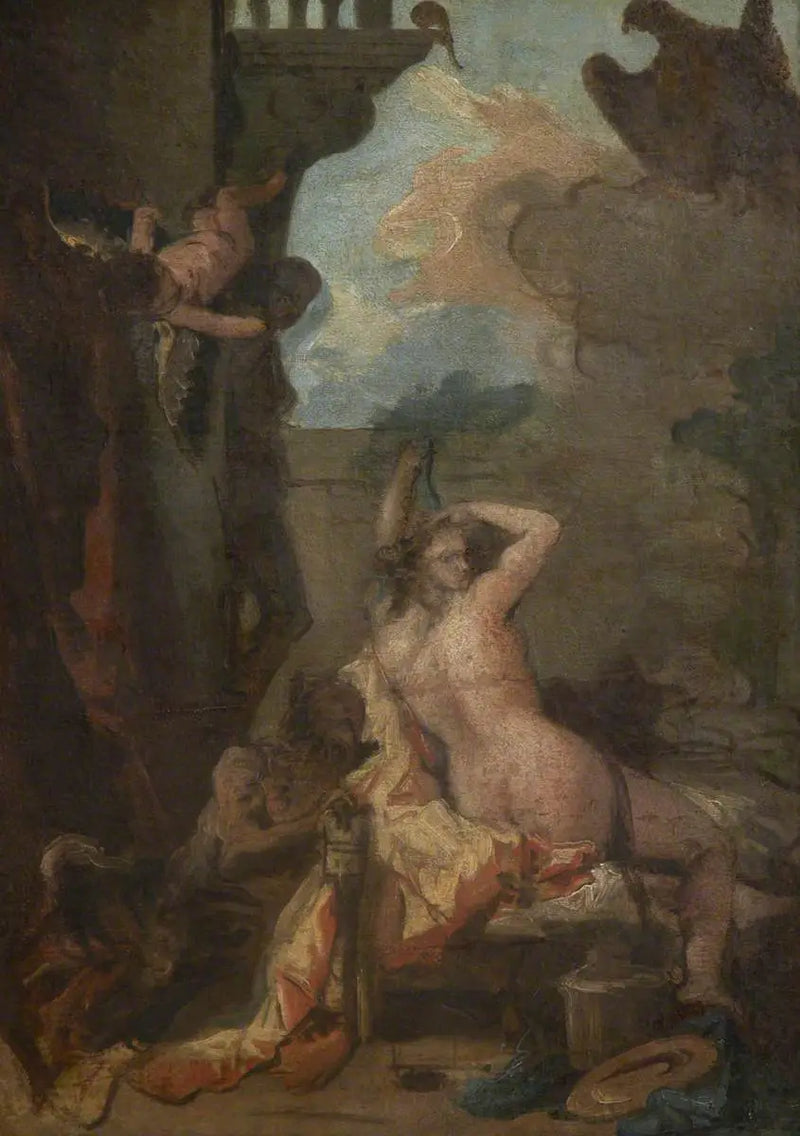 Venus Toiletten - Giovanni Battista Tiepolo