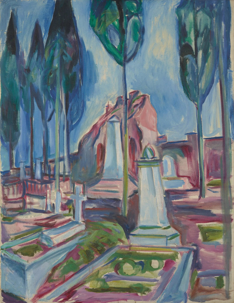 graf van P.A. Munch in Rome - Edvard Munch
