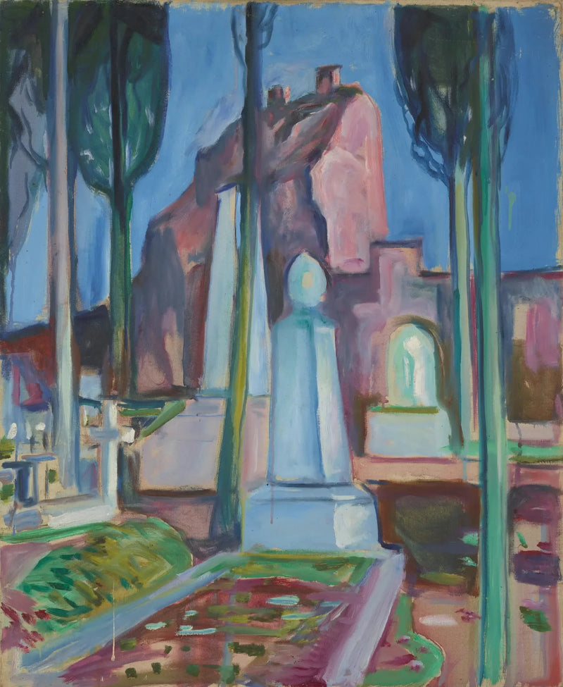graf van P.A. Munch in Rome - Edvard Munch