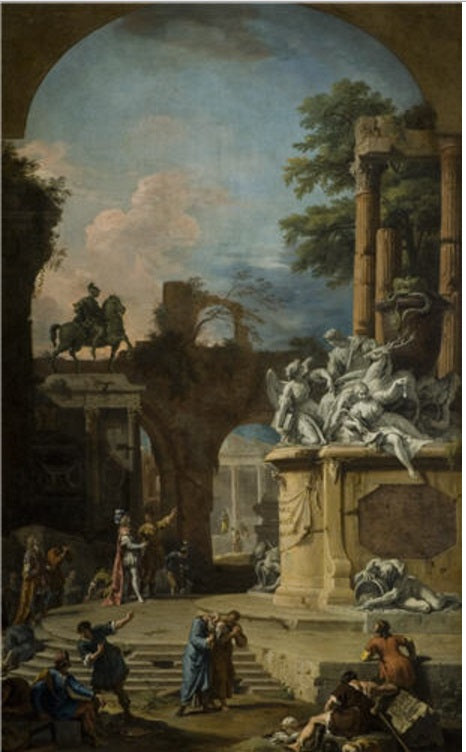 Graf van de hertog van Devonshire - Sebastiano Ricci