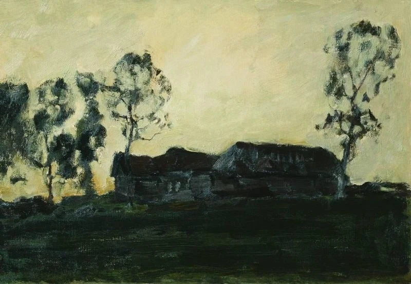 Isbas, peinture de Isaac Levitan