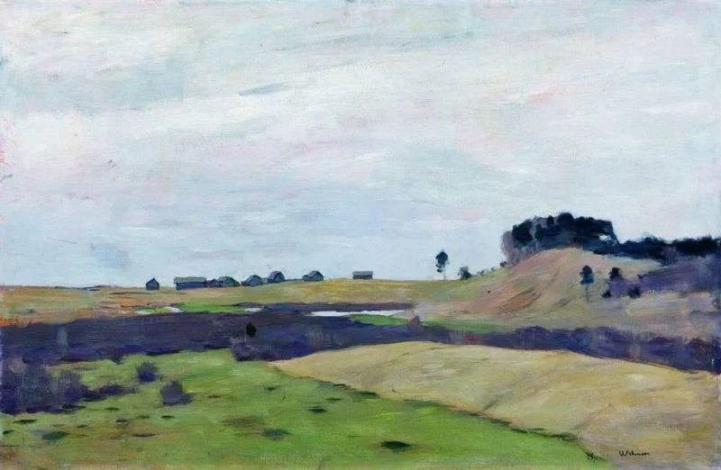 Les Champs - Isaac Levitan