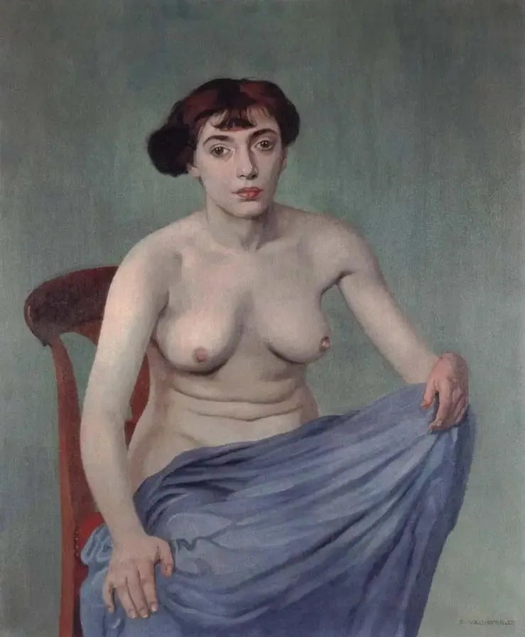 Torso met blauwe stof - Félix Vallotton

Source:
Torse à l'étoffe bleue - Félix Vallotton