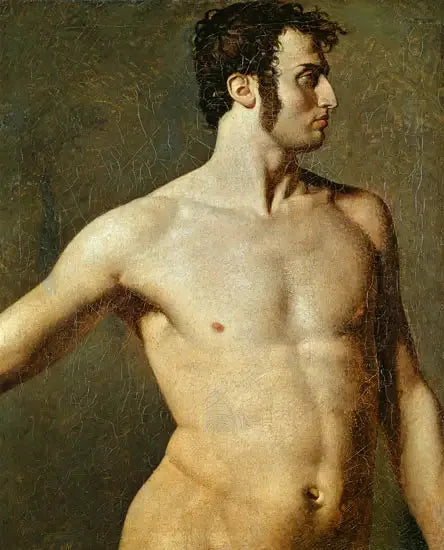Mannenborst - Jean-Auguste-Dominique Ingres