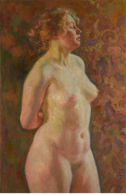 Blonde torso - Théo van Rysselberghe