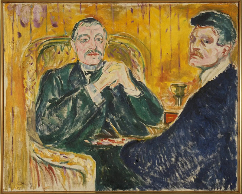 Torvald Stang en Edvard Munch - Edvard Munch