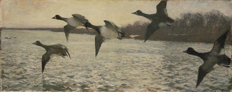 Vroeg in de ochtend - Frank Weston Benson
