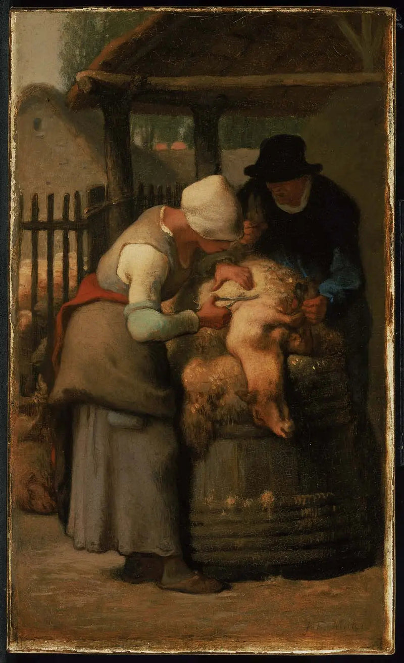 Schapenhoeder - Jean-François Millet