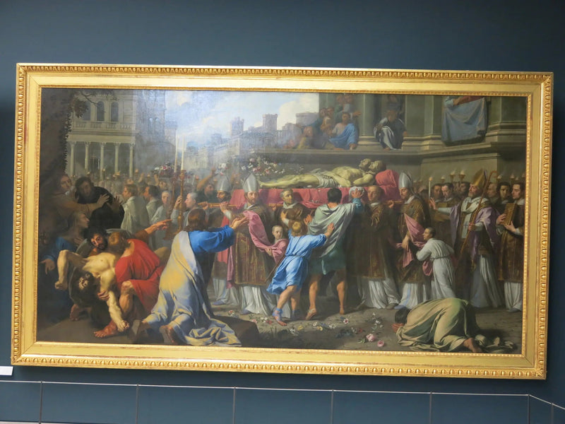 Vertaling van de lichamen van Sint Gervais en Sint Protais - Philippe de Champaigne