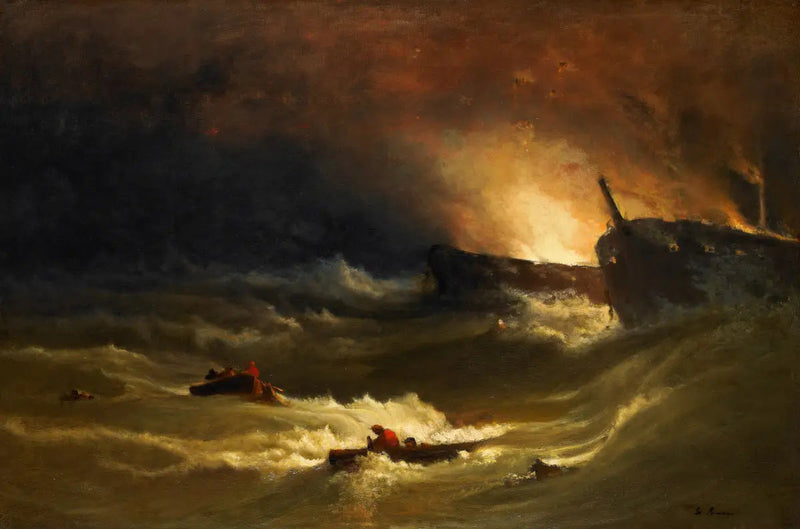 Zeemansdrama - George Inness

Source:
Tragédie en mer - George Inness
