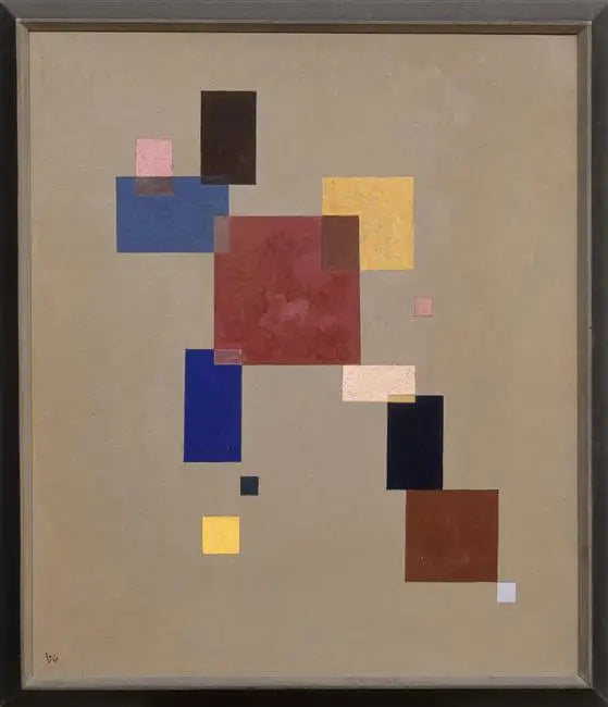 Dertien rechthoeken - Vassily Kandinsky