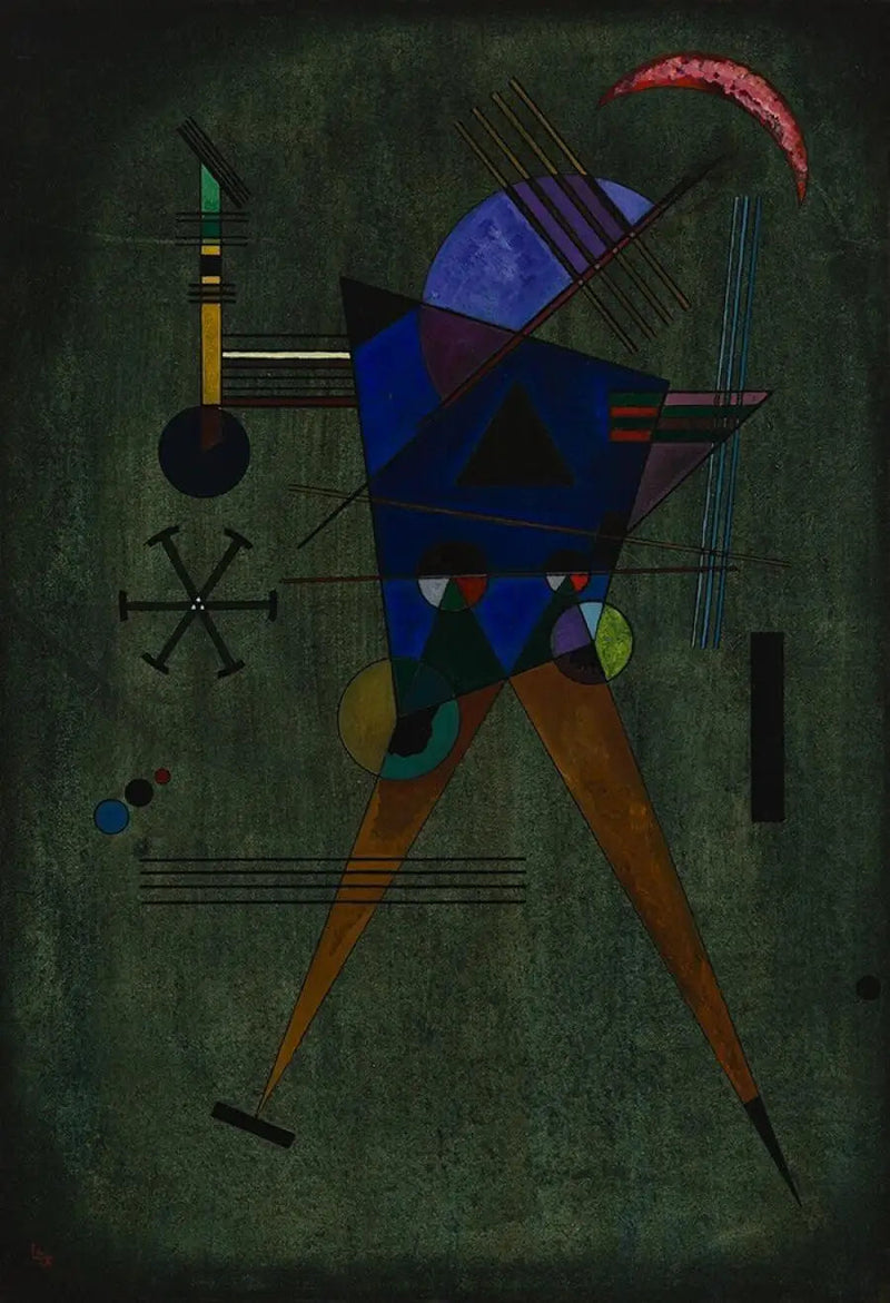 Zwarte driehoek - Vassily Kandinsky
