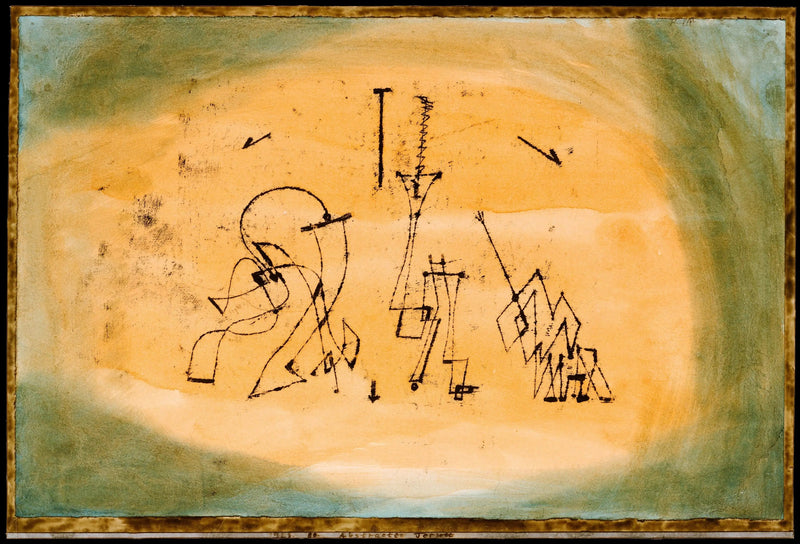 Abstracte trio - Paul Klee
