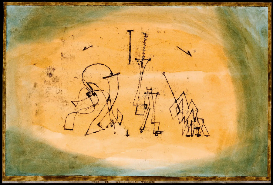Abstracte trio - Paul Klee