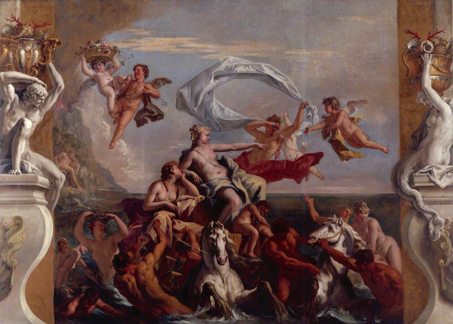 Triomf van Galatea - Sebastiano Ricci