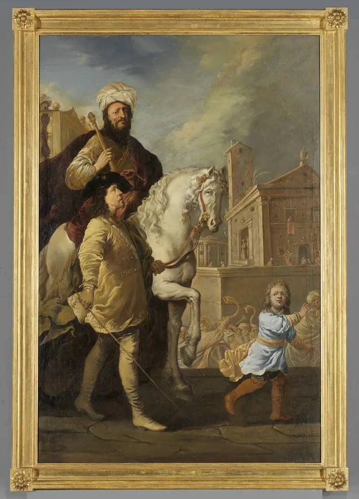 Triomf van Mardochai - Rembrandt