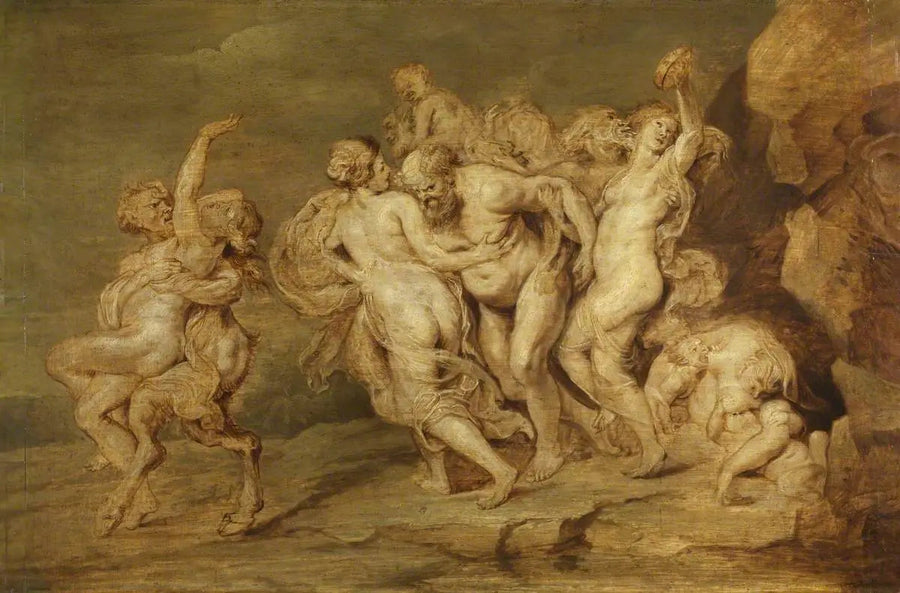 Triomf van Silène - Peter Paul Rubens