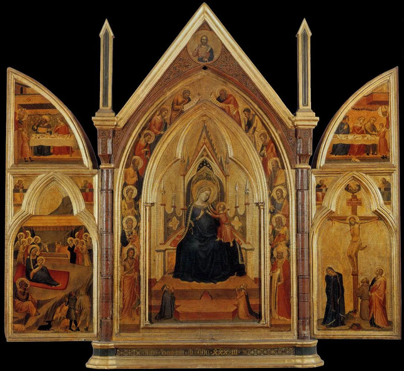 Triptychon Bigallo - Bernardo Daddi