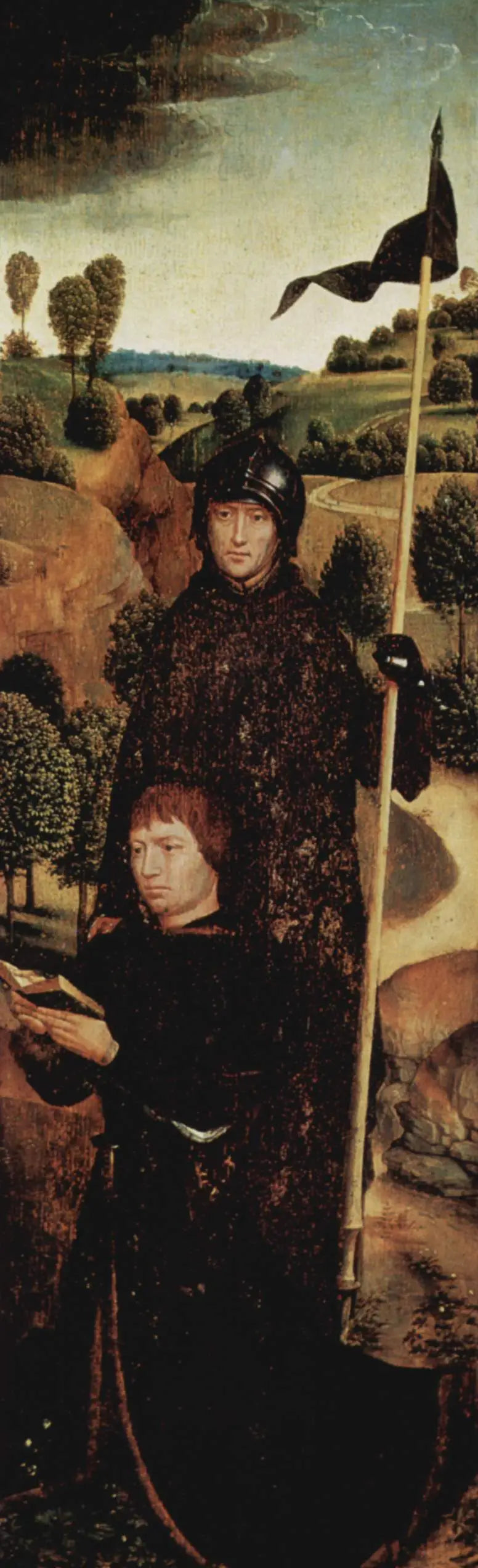 Triptychon van Jan Crabbe. Rechtervleugel - Hans Memling