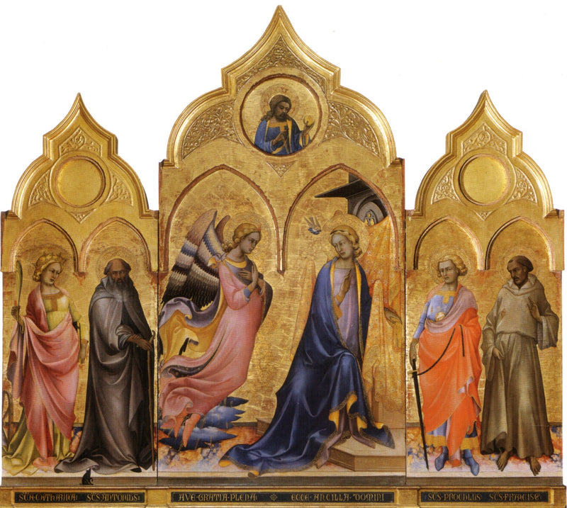 Triptych van de Aankondiging - Lorenzo Monaco