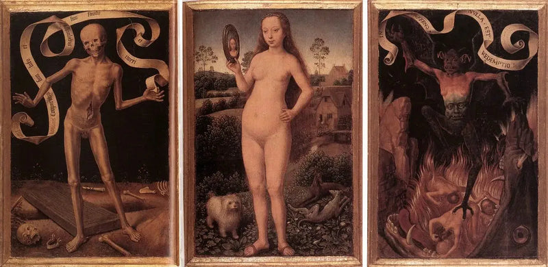 Triptych van de Aardse ijdelheid - Hans Memling