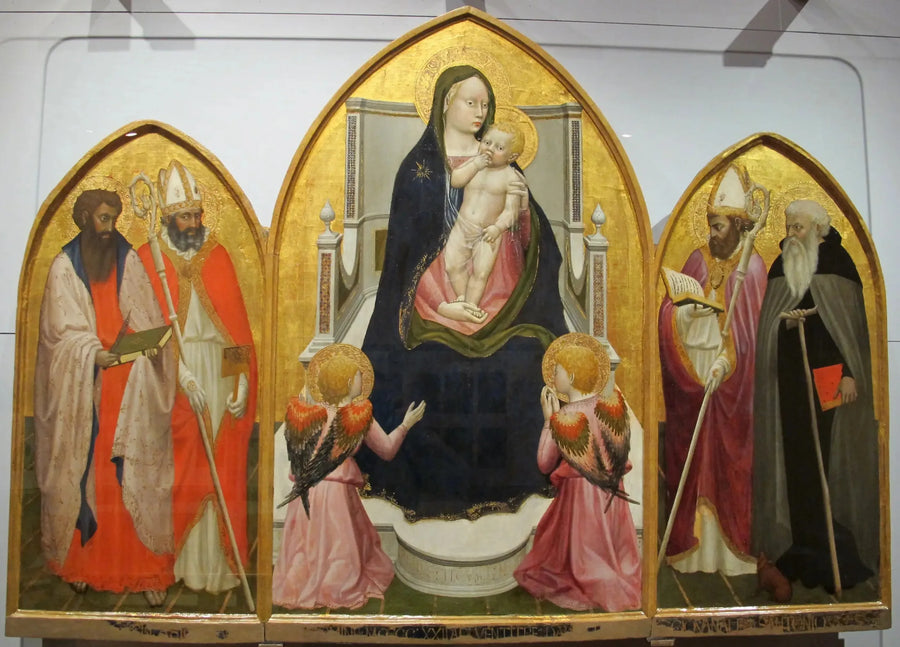 Triptyque de San Giovenale - Masaccio image 1 reproduction d’œuvre d’art à l’huile