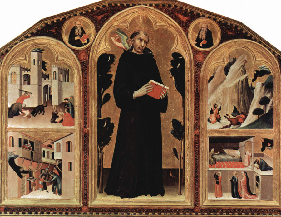 Triptych van Sant'Agostino - Simone Martini