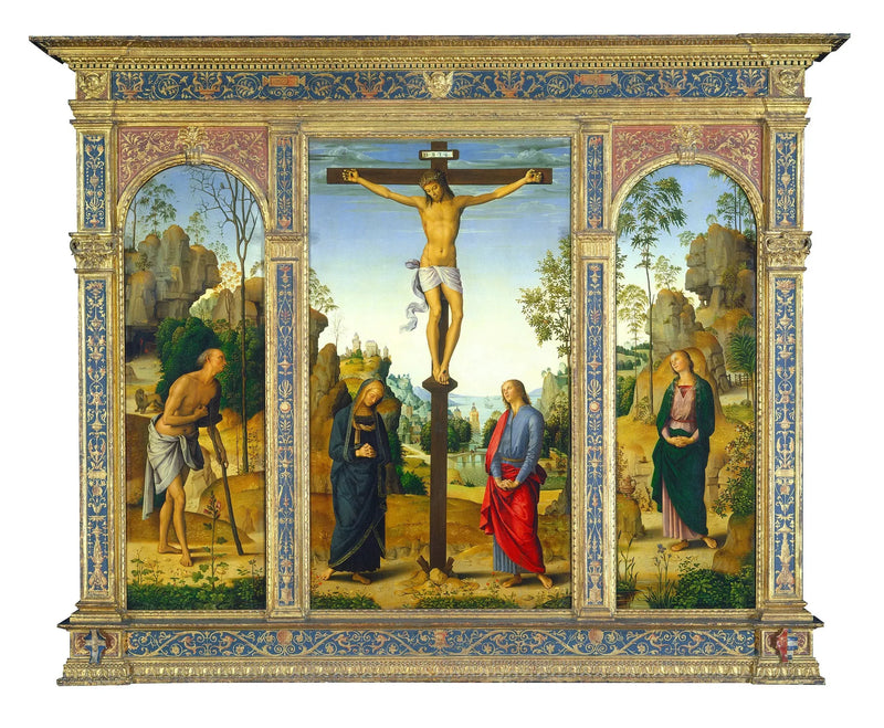 Triptychon Galitzin - Pietro Perugino