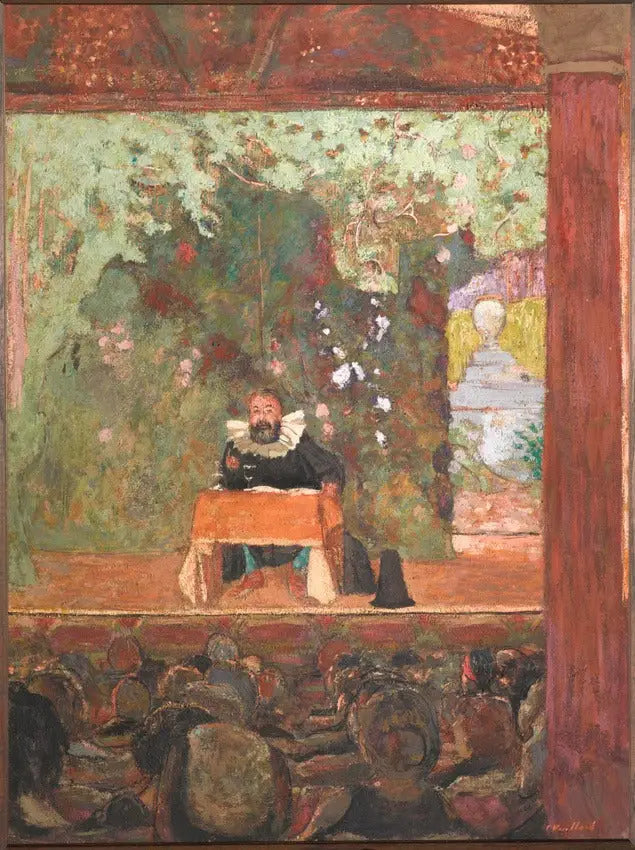 Tristan Bernard spreker - Édouard Vuillard