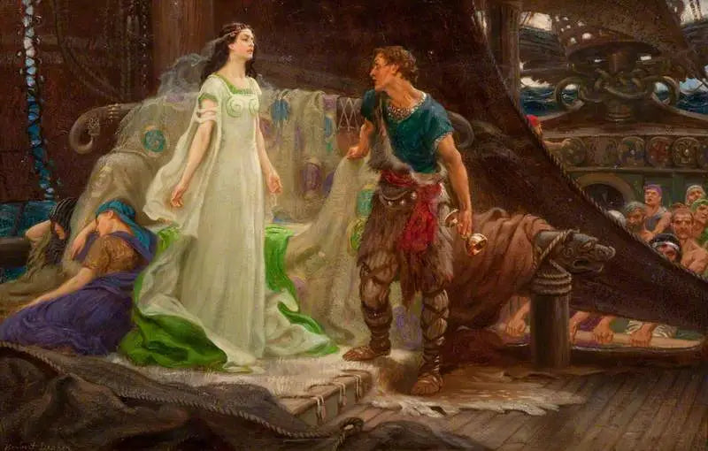 Tristan en Iseult - Herbert Draper

Source:
Tristan et Iseult - Herbert Draper
