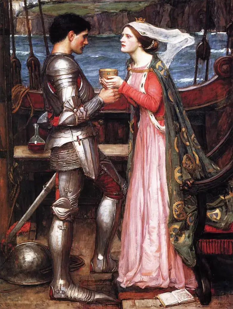 Tristram en Isolde 2 - John William Waterhouse