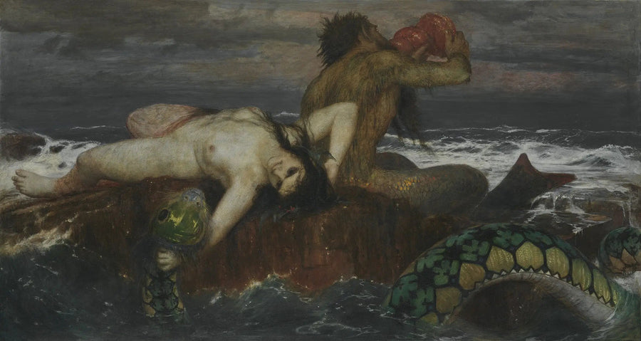 Triton en Néréïde - Arnold Böcklin

Source:
Triton et Néréide - Arnold Böcklin