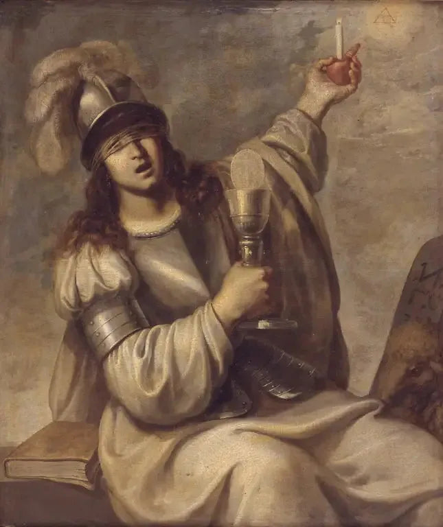 Troen. Allegorische vrouwenfiguur - Guido Reni