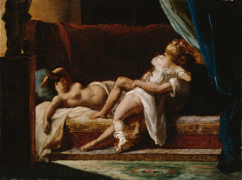 Drie Minnaars - Théodore Géricault