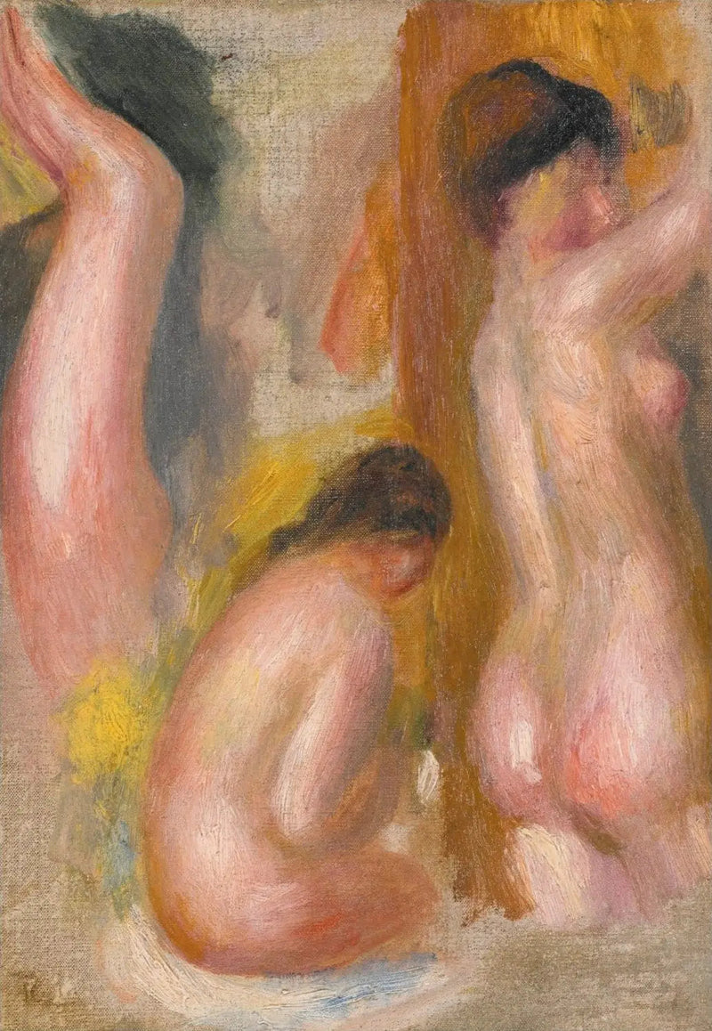 Drie Badende Vrouwen - Pierre-Auguste Renoir