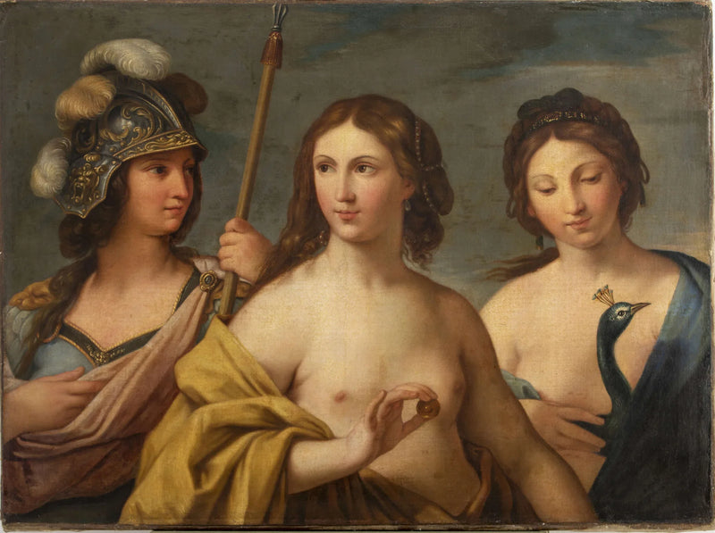 Drie godinnen (Minerva, Venus en Juno). - Simon Vouet