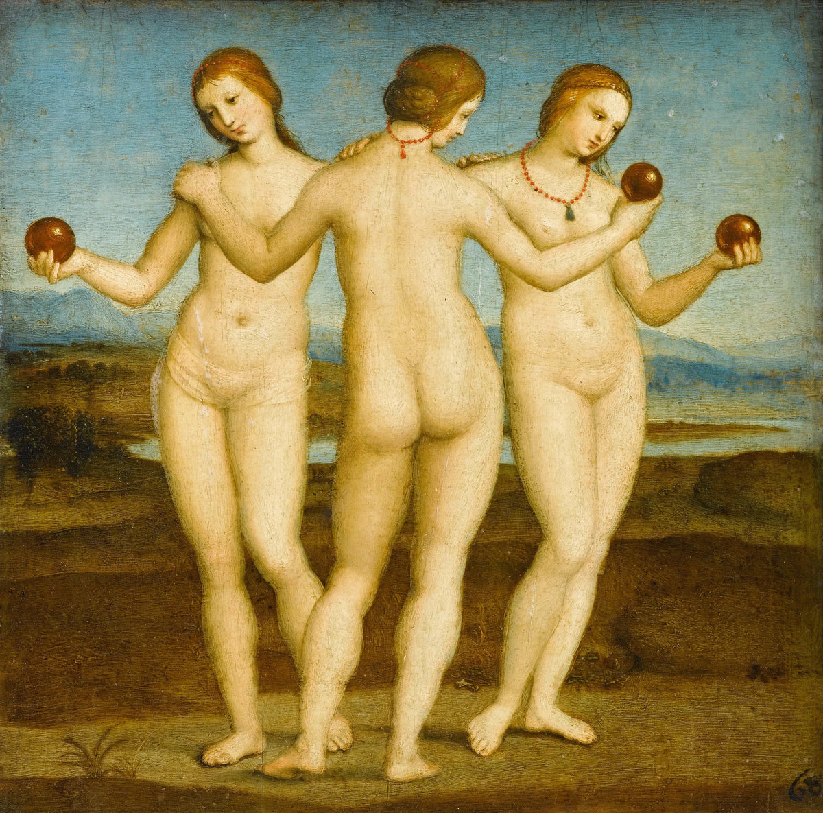 De Drie Gratiën, circa 1504-1505 - Raphaël