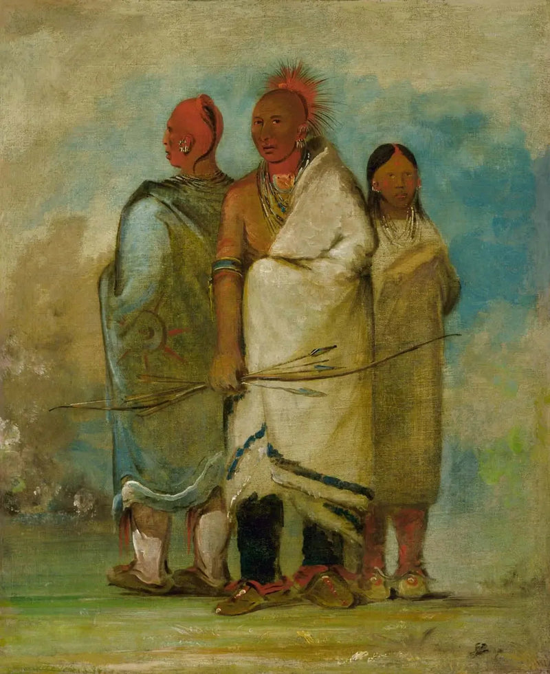 Drie Indianen Vossen - George Catlin

Source:
Trois Indiens Renards - George Catlin