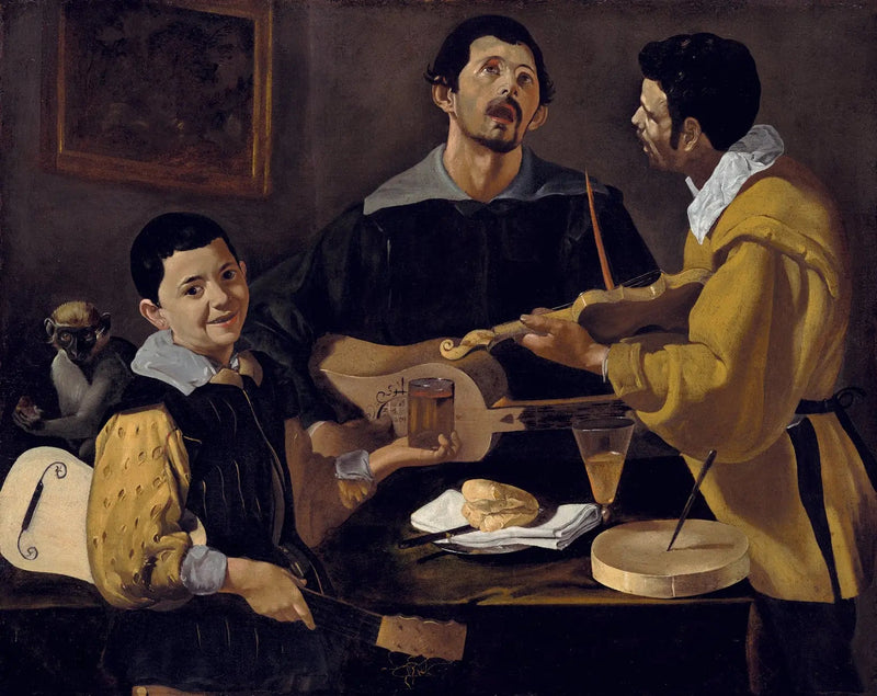 Drie musici - Diego Velázquez