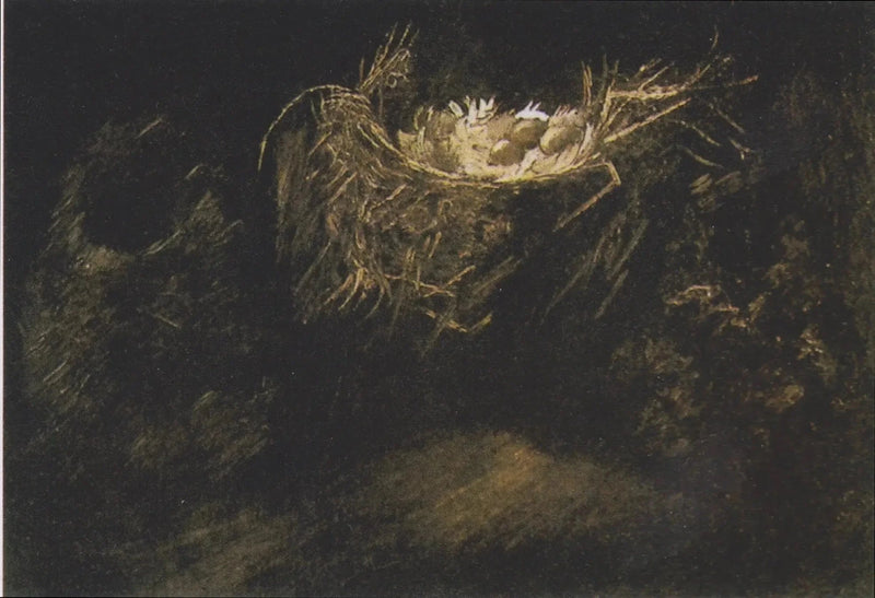Stilleven met drie vogelnesten - Vincent van Gogh
