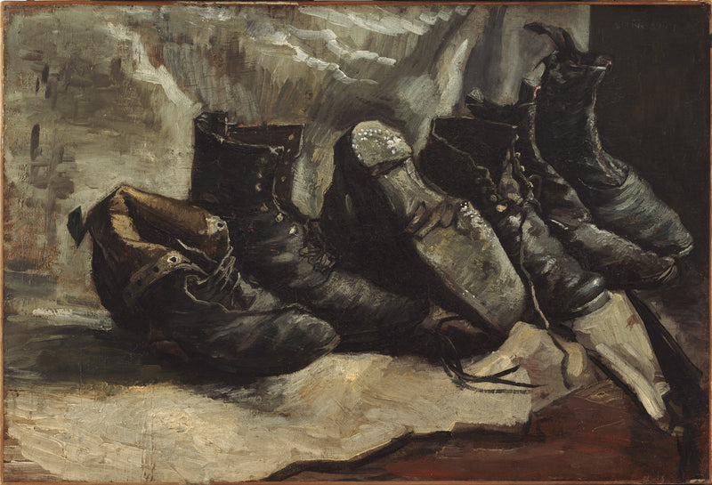 Drie paar schoenen - Vincent van Gogh