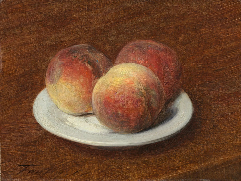 Drie perziken op een bord - Henri Fantin-Latour

Source:
Trois pêches dans une assiette - Henri Fantin-Latour