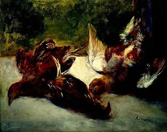 Drie patrijzen - Pierre-Auguste Renoir