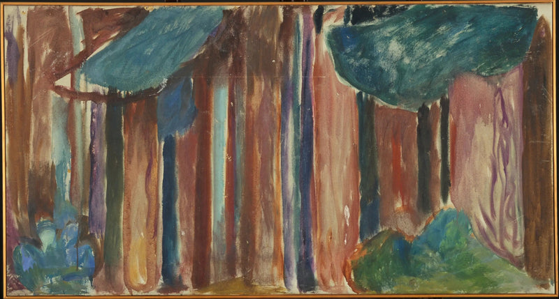 Boomstammen - Edvard Munch