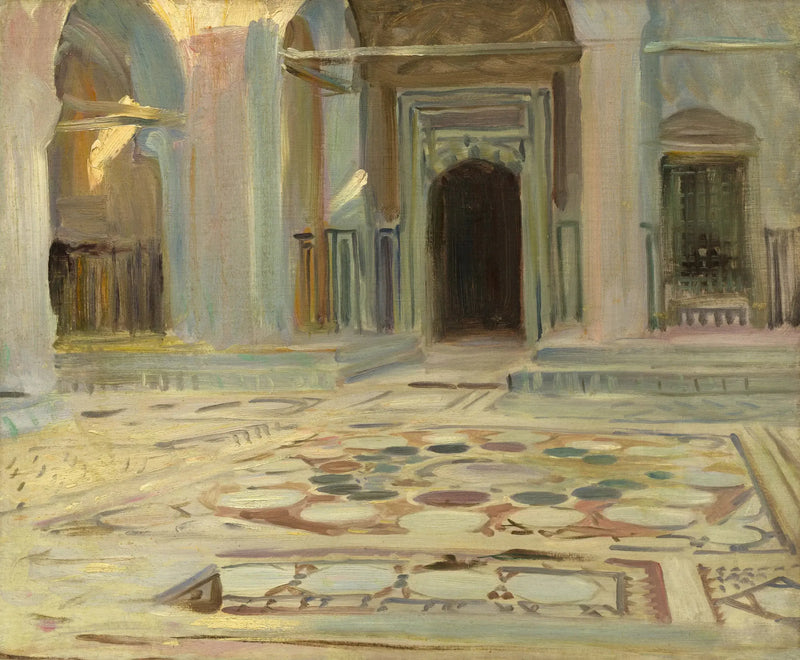 Trottoir, Caïro - John Singer Sargent