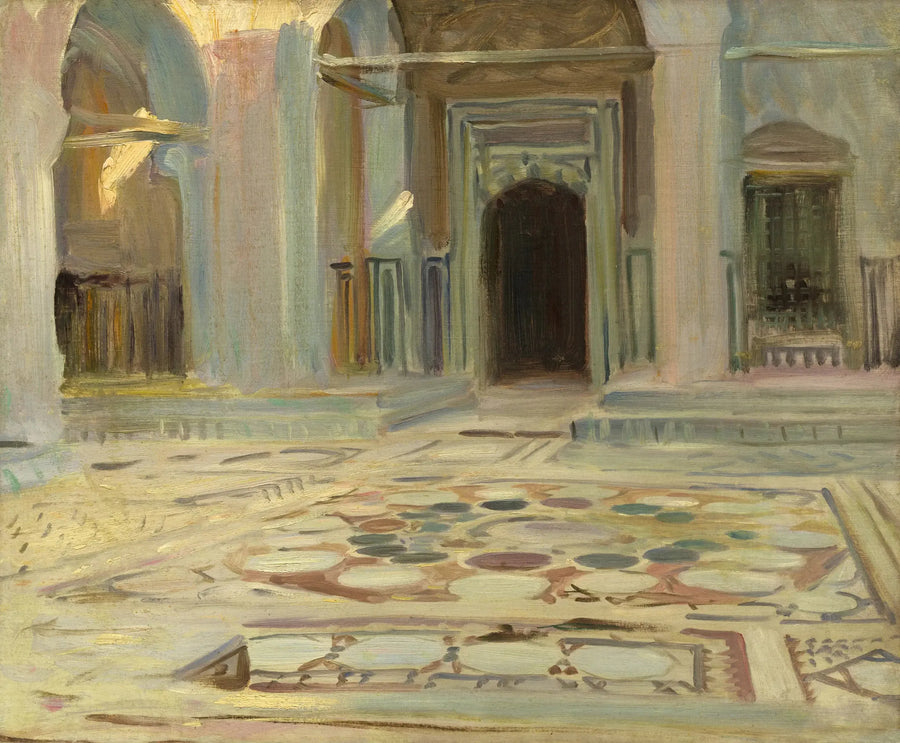 Trottoir, Caïro - John Singer Sargent