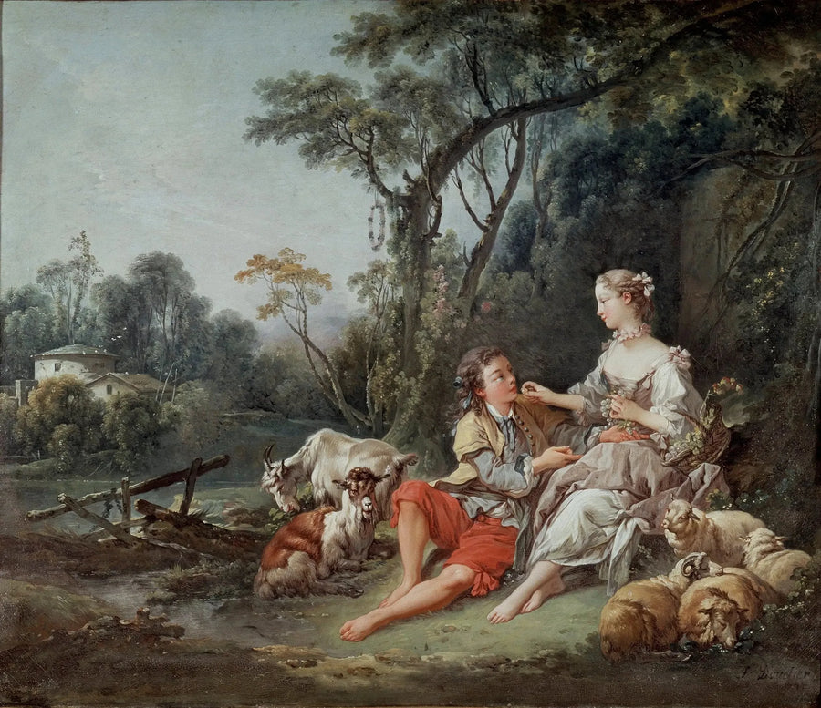 Denk je aan druiven? - François Boucher