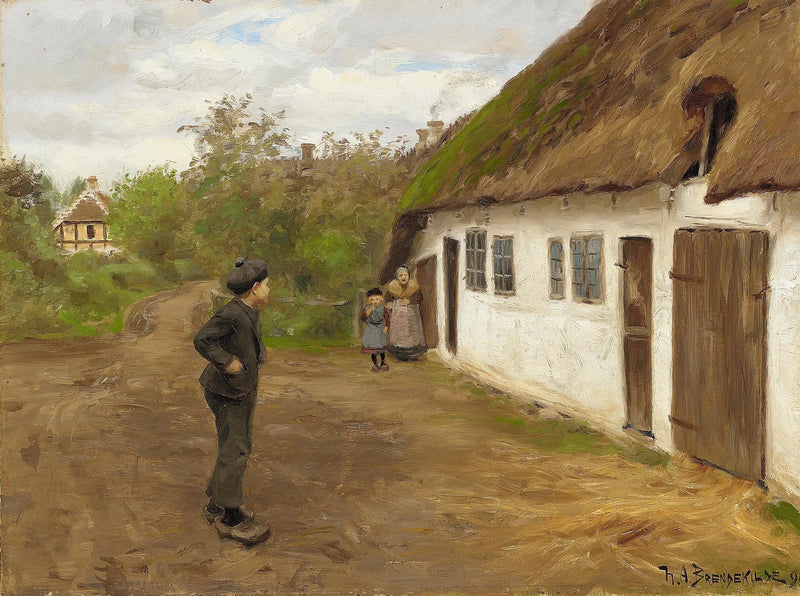 Wil je spelen? - H. A. Brendekilde

Source:
Tu veux jouer ? - H. A. Brendekilde