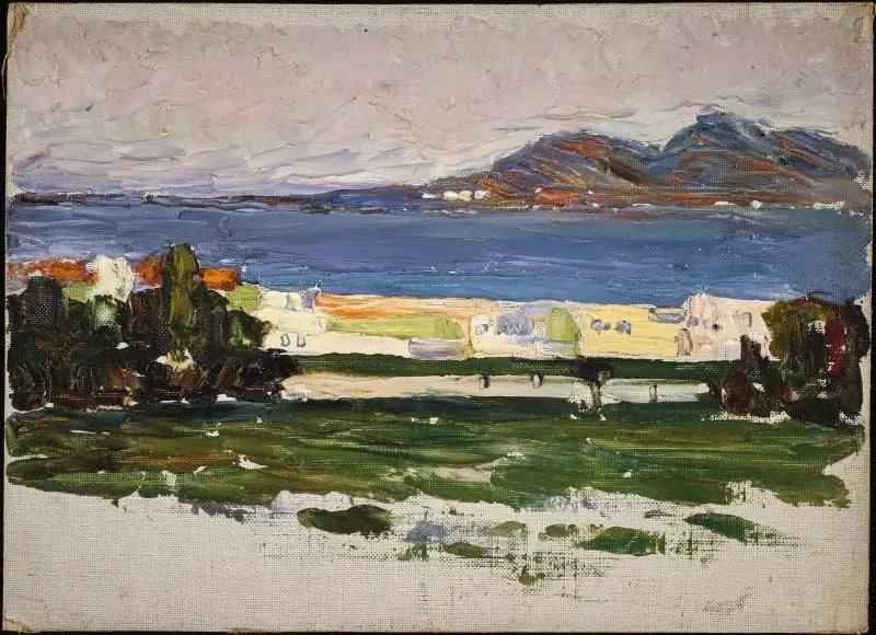 Tunis, de baai - Vassily Kandinsky