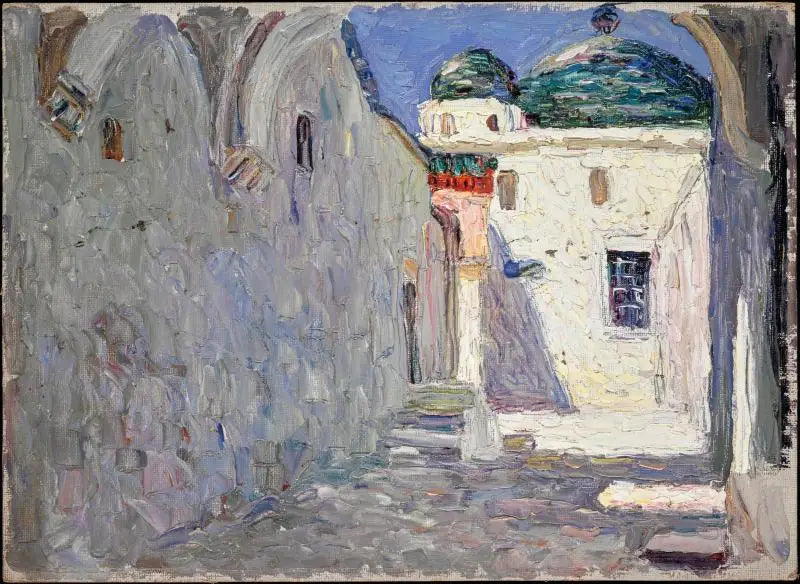 Tunis, straat - Vassily Kandinsky